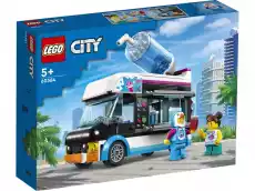 LEGO 60384 City Pingwinia furgonetka ze slushem Dla dziecka Zabawki Klocki