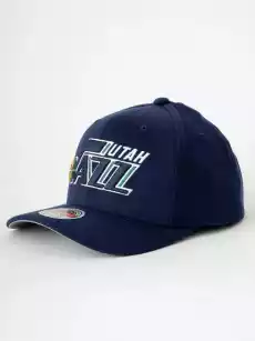 Czapka Snapback Mitchell Ness Utah Jazz NBA Ground Stretch Granatowa Odzież obuwie dodatki Galanteria i dodatki Nakrycia głowy Czapki z daszkiem