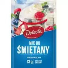 Delecta Mix do śmietany 13 g Artykuły Spożywcze Nabiał