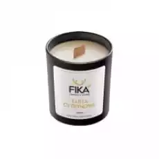 Fika CandlesGoods Świeca sojowa Tarta cytrynowa 160 ml Dom i ogród Wyposażenie wnętrz Świece i aromaterapia