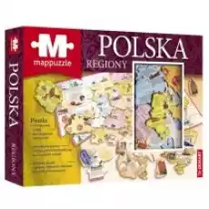 Mappuzzle Polska Regiony Demart Dla dziecka Zabawki Puzzle