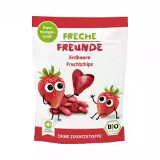 CHIPSY TRUSKAWKOWE DLA DZIECI BEZGLUTENOWE BIO 12 g FRECHE FREUNDE Artykuły Spożywcze Czipsy i chrupki