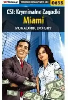 CSI Kryminalne Zagadki Miami poradnik do gry Książki Ebooki