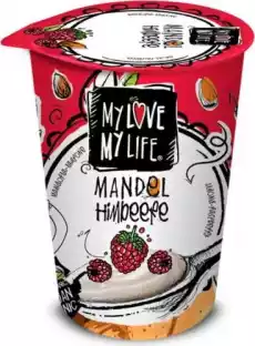 PRODUKT MIGDAŁOWY MALINOWY 180 g MY LOVE MY LIFE Artykuły Spożywcze Produkty wegańskieroślinne