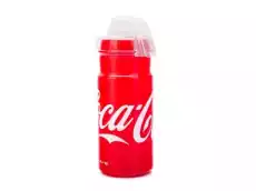 Bidon 055 l Elite Jet Plus CocaCola Biodegradable Red Sport i rekreacja Rowery i akcesoria Akcesoria rowerowe Bidony rowerowe