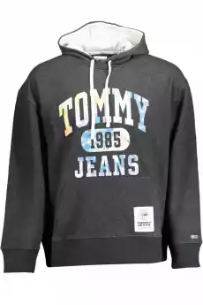 BLUZA TOMMY HILFIGER BEZ ZAMKA MĘSKA CZARNA Odzież obuwie dodatki Odzież damska