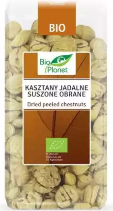 KASZTANY JADALNE SUSZONE OBRANE BIO 400 g BIO PLANET Artykuły Spożywcze Bakalie i suszone owoce