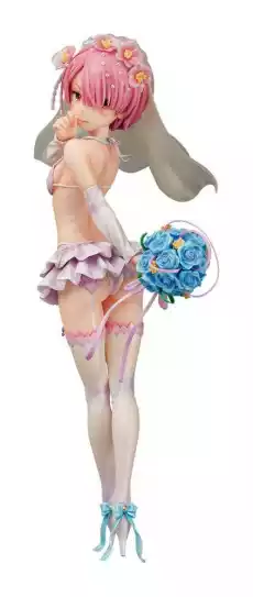 Figurka ReZERO Starting Life in Another World 17 Ram Wedding Ver Dom i ogród Wyposażenie wnętrz Dekoracja Figurki dekoracyjne Figurki kolekcjonerskie