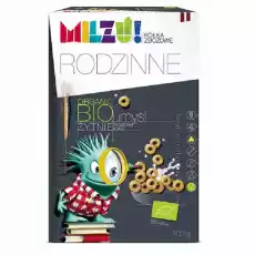 Kółka Żytnio Owsiane z Miodem Umysł Bio 400 g Milzu Artykuły Spożywcze