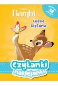 Czytanki naklejanki Disney Bambi Leśne historie Książki Dla dzieci