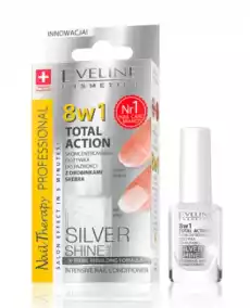 EVELINE Nail Therapy Total Action 8w1 12ml Zdrowie i uroda Kosmetyki i akcesoria Manicure i pedicure Lakiery do paznokci