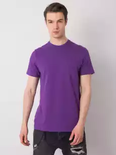 Tshirt Tshirt męski ciemny fioletowy Odzież obuwie dodatki Odzież męska Tshirty