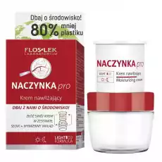 FlosLek Naczynka Pro krem nawilżający na dzień i noc słoik wkład 50ml Zdrowie i uroda Kosmetyki i akcesoria Pielęgnacja twarzy Kremy pod oczy