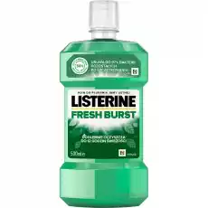 Listerine Fresh Burst płyn do płukania jamy ustnej 500ml Zdrowie i uroda Kosmetyki i akcesoria Pielęgnacja zębów i jamy ustnej