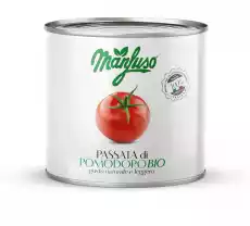 Passata Pomidorowa Bio 25 kg Manfuso Sos pomidorowy Opakowanie Ekonomiczne Artykuły Spożywcze