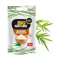 Big Nature Błonnik bambusowy 100 g Artykuły Spożywcze Zdrowa żywność