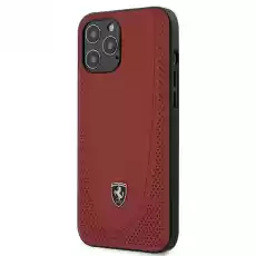 Ferrari FEOGOHCP12LRE iPhone 12 Pro Max 67 czerwonyred hardcase Off Track Perforated Telefony i akcesoria Akcesoria telefoniczne Etui