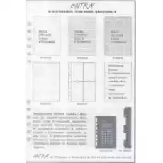 Antra Wkład do organizera A5 Bloczek Biuro i firma Akcesoria biurowe Artykuły papiernicze Notesy