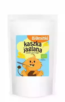 KASZKA JAGLANA BIO 200 g BIOMINKI Dla dziecka Akcesoria dla dzieci Karmienie dziecka Kaszki mleko i dania dla dzieci