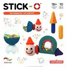 STICKO Przyjaciele z grzechotkami 10el 902008 Magformers p16 Dla dziecka Zabawki Zabawki dla niemowląt