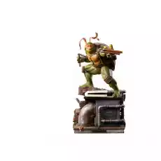 Figurka Teenage Mutant Ninja Turtles Art Scale 110 Michelangelo Dom i ogród Wyposażenie wnętrz Dekoracja Figurki dekoracyjne Figurki kolekcjonerskie