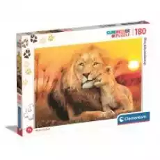 Puzzle 180 el Super Kolor Unexpected hug Clementoni Dla dziecka Zabawki Puzzle