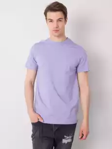 Tshirt Tshirt męski jasny fioletowy Odzież obuwie dodatki Odzież męska Tshirty