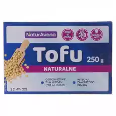 Tofu Kostka Naturalne 250 g NaturAvena Artykuły Spożywcze