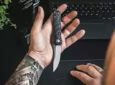 Nóż Boker Plus Kwaiken Compact Flipper Marble Carb Dom i ogród Wyposażenie kuchni Sztućce Noże kuchenne