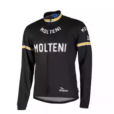 Rogelli bike molteni 001217 męska bluza rowerowa czarna Rozmiar XL Sport i rekreacja