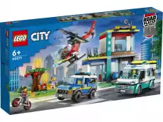 LEGO 60371 City Parking dla pojazdów uprzywilejowanych Książki Dla dzieci