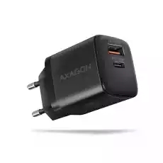 AXAGON ACUPQ30 Ładowarka sieciowa PD QC 30W QC3040AFCFCPPPSApple Czarna Telefony i akcesoria