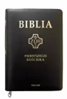 Biblia pierwszego Kościoła czarna z paginatorami Książki Religia