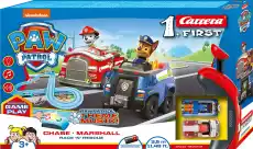 Carrera First 63032 Psi Patrol Race N Rescue Tor wyścigowy 35m Dla dziecka Zabawki Zabawki dla chłopców Parkingi garaże i tory wyścigowe