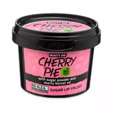 Beauty Jar Cherry Pie zmiękczający peeling cukrowy do ust z olejem z pestek wiśni 120g Zdrowie i uroda Kosmetyki i akcesoria Pielęgnacja twarzy Pielęgnacja ust