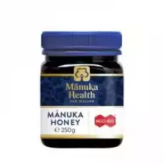 Manuka Health Miód Manuka MGO8482 400 250 g Zdrowie i uroda Zdrowie Witaminy minerały suplementy diety