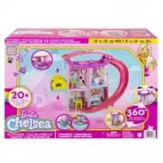 Barbie Chelsea Domek zabaw HCK77 Mattel Dla dziecka Zabawki Zabawki dla dziewczynek Lalki i akcesoria Lalki