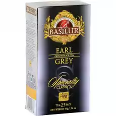 Herbata Earl Grey w Saszetkach 50 g 25x 2 g BASILUR Artykuły Spożywcze