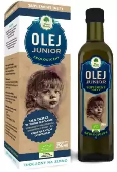 OLEJ JUNIOR BIO 250 ml DARY NATURY Artykuły Spożywcze Oleje i oliwy