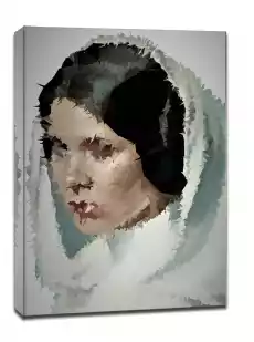 POLYamory Leia Organa Gwiezdne Wojny Star Wars obraz na płótnie Wymiar do wyboru 20x30 cm Dom i ogród Wyposażenie wnętrz Dekoracja Obrazy i plakaty