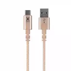 XTORM Kabel USB USBC 1m złoty Fotografia Akcesoria fotograficzne Przejściówki i adaptery