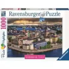 Puzzle 1000 el Skandynawskie miasto widok Ravensburger Dla dziecka Zabawki Puzzle