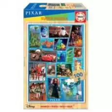 Puzzle drewniane 100 el Bohaterowie bajek DisneyPixar Educa Dla dziecka Zabawki Puzzle