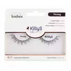 KillyS Make Me Up Love Lashes sztuczne rzęsy na pasku Peony Zdrowie i uroda Kosmetyki i akcesoria Makijaż i demakijaż Makijaż oczu