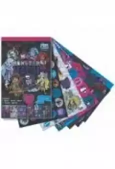 Książeczka z naklejkami Monster High Biuro i firma Akcesoria biurowe Artykuły papiernicze