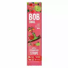 Bob Snail Stripe jabłkowotruskawkowy 14g Dla dziecka Akcesoria dla dzieci Karmienie dziecka