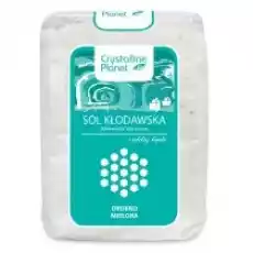 Crystalline Planet Sól kłodawska drobno mielona 600 g Artykuły Spożywcze Przyprawy