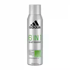 Adidas 6 in 1 antyperspirant spray 150ml M Zdrowie i uroda Perfumy i wody Zapachy męskie Antyperspiranty i dezodoranty męskie