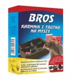 BROS Karmnik z trutką na myszy Dom i ogród Ogród