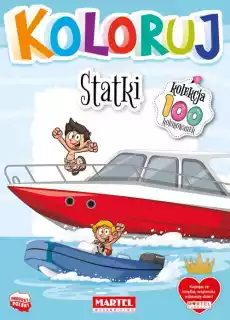 Statki Koloruj Książki Dla dzieci